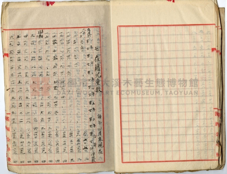 民國十年起到光復止學校沿革誌（日本原件部分）中興國民小學主題的圖片縮圖第20張