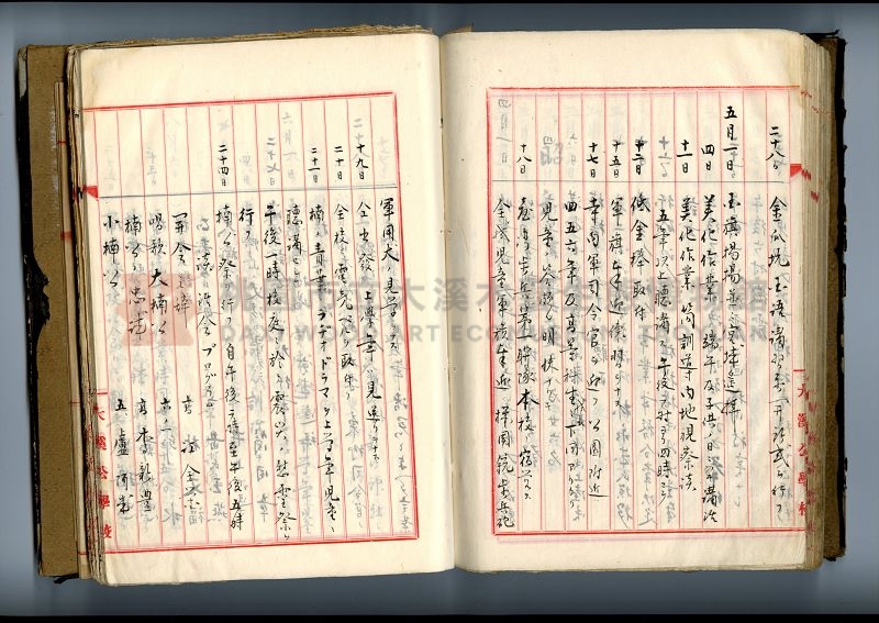 自民前十四年起沿革誌 大溪國民學校總務課主題的圖片縮圖第110張
