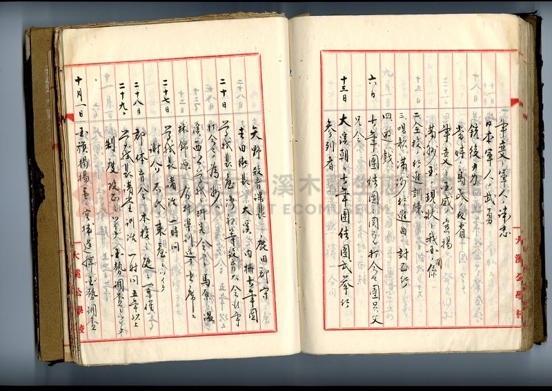 自民前十四年起沿革誌 大溪國民學校總務課主題的圖片縮圖第114張