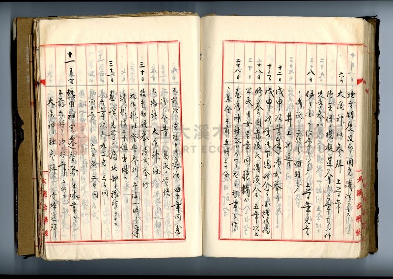 自民前十四年起沿革誌 大溪國民學校總務課主題的圖片縮圖第115張
