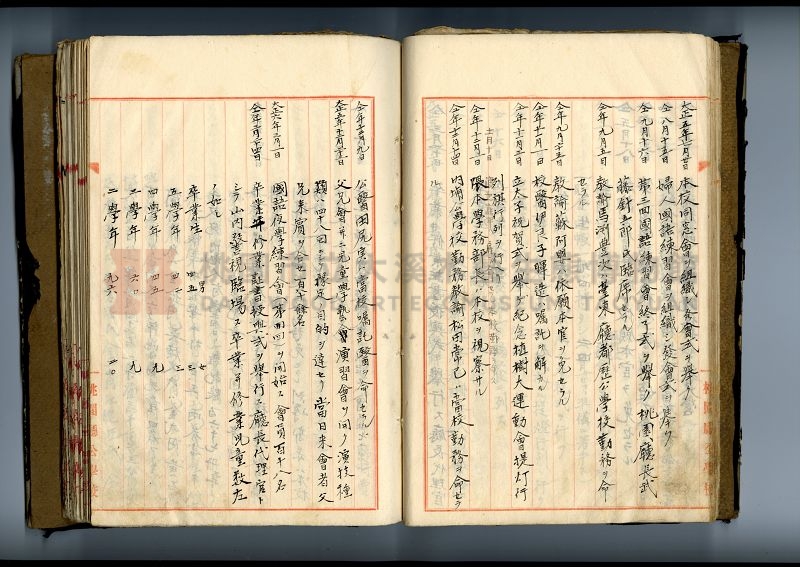 自民前十四年起沿革誌 大溪國民學校總務課主題的圖片縮圖第40張