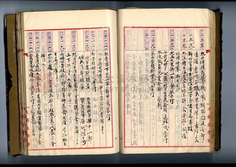 自民前十四年起沿革誌 大溪國民學校總務課主題的圖片縮圖第63張