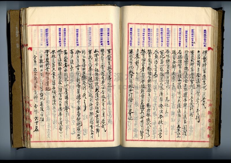 自民前十四年起沿革誌 大溪國民學校總務課主題的圖片縮圖第75張