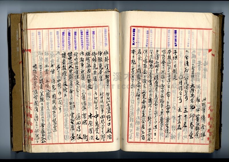 自民前十四年起沿革誌 大溪國民學校總務課主題的圖片縮圖第88張