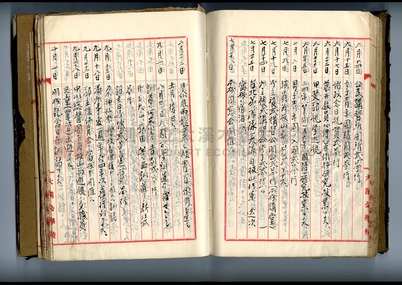 自民前十四年起沿革誌 大溪國民學校總務課主題的圖片縮圖第96張