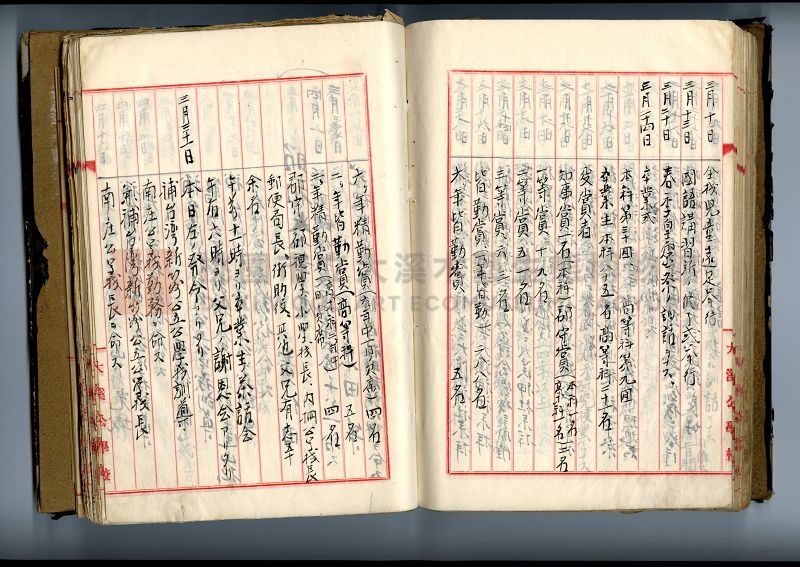自民前十四年起沿革誌 大溪國民學校總務課主題的圖片縮圖第98張