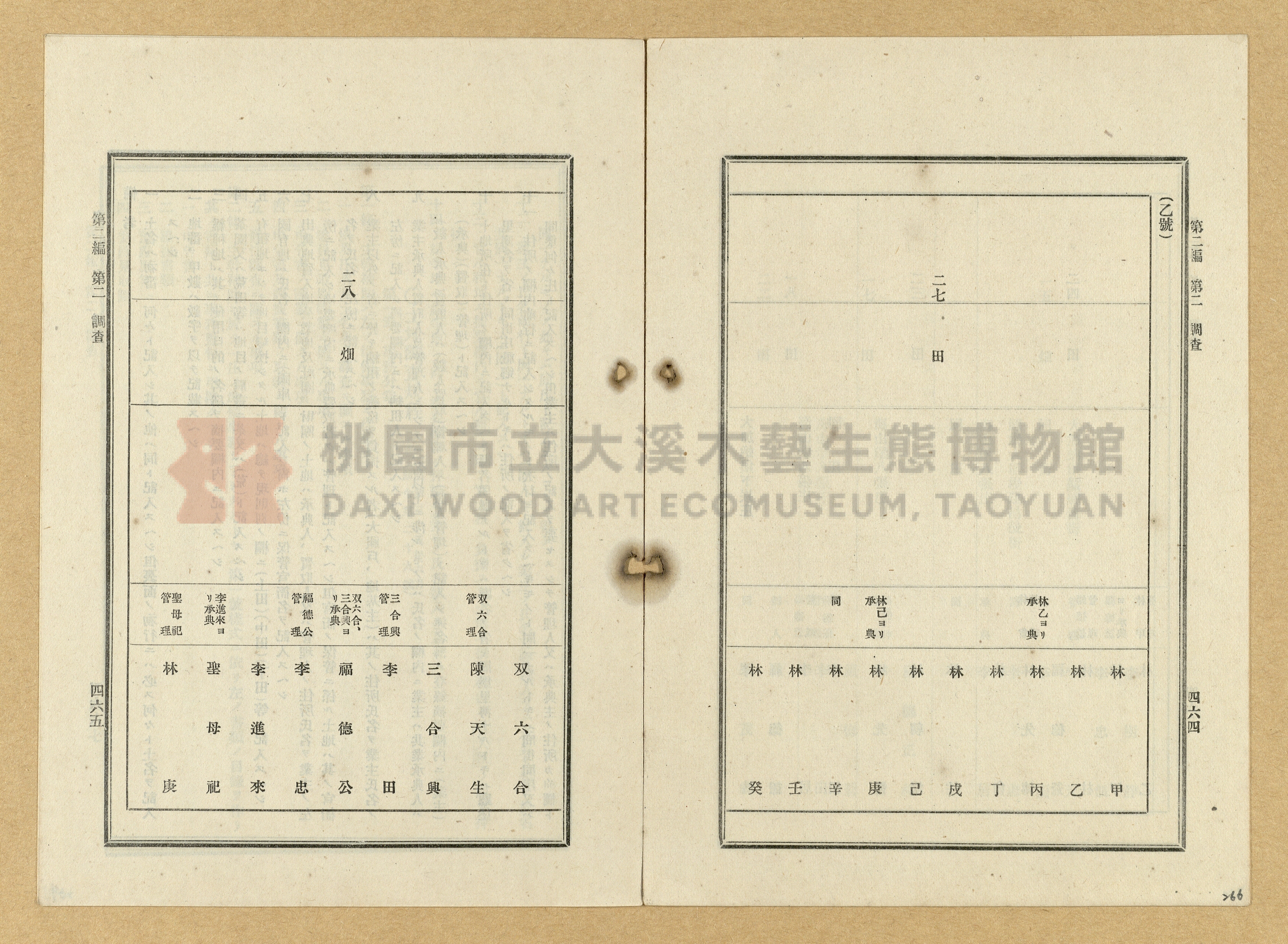 《臺灣土地調查法規》全書主題的圖片縮圖第266張
