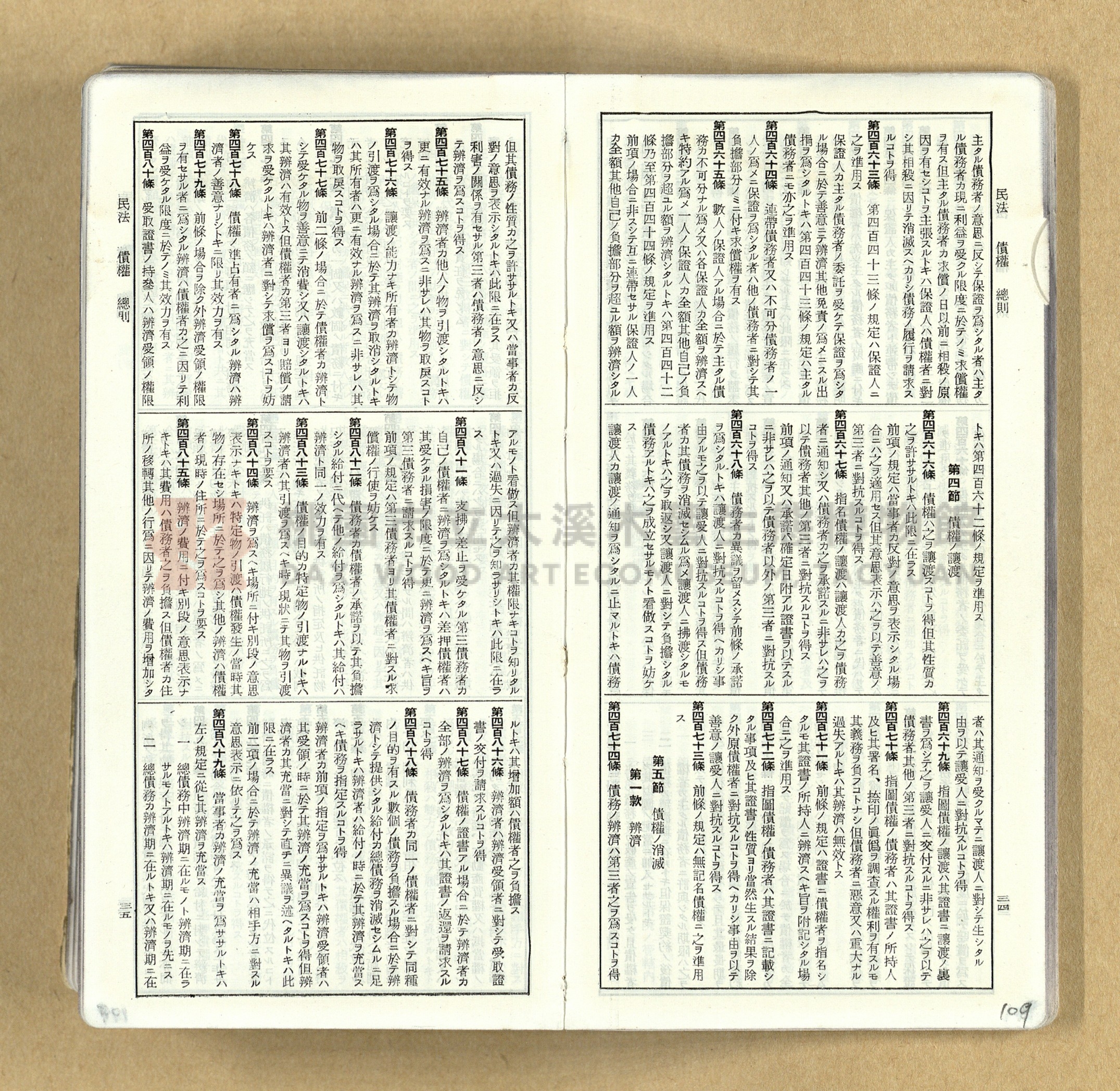 《模範六法全書》普及版主題的圖片縮圖第109張