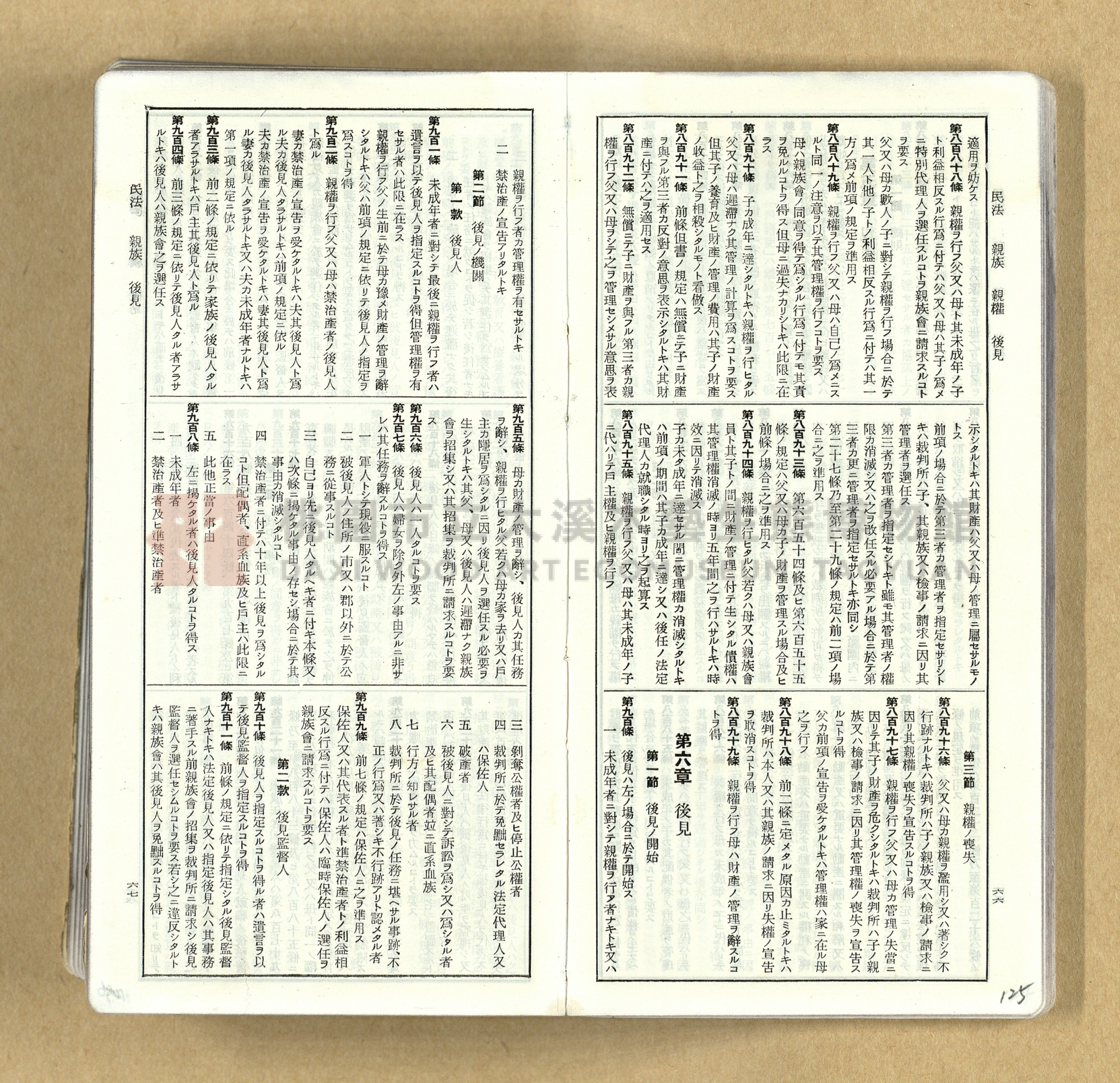 《模範六法全書》普及版主題的圖片縮圖第125張