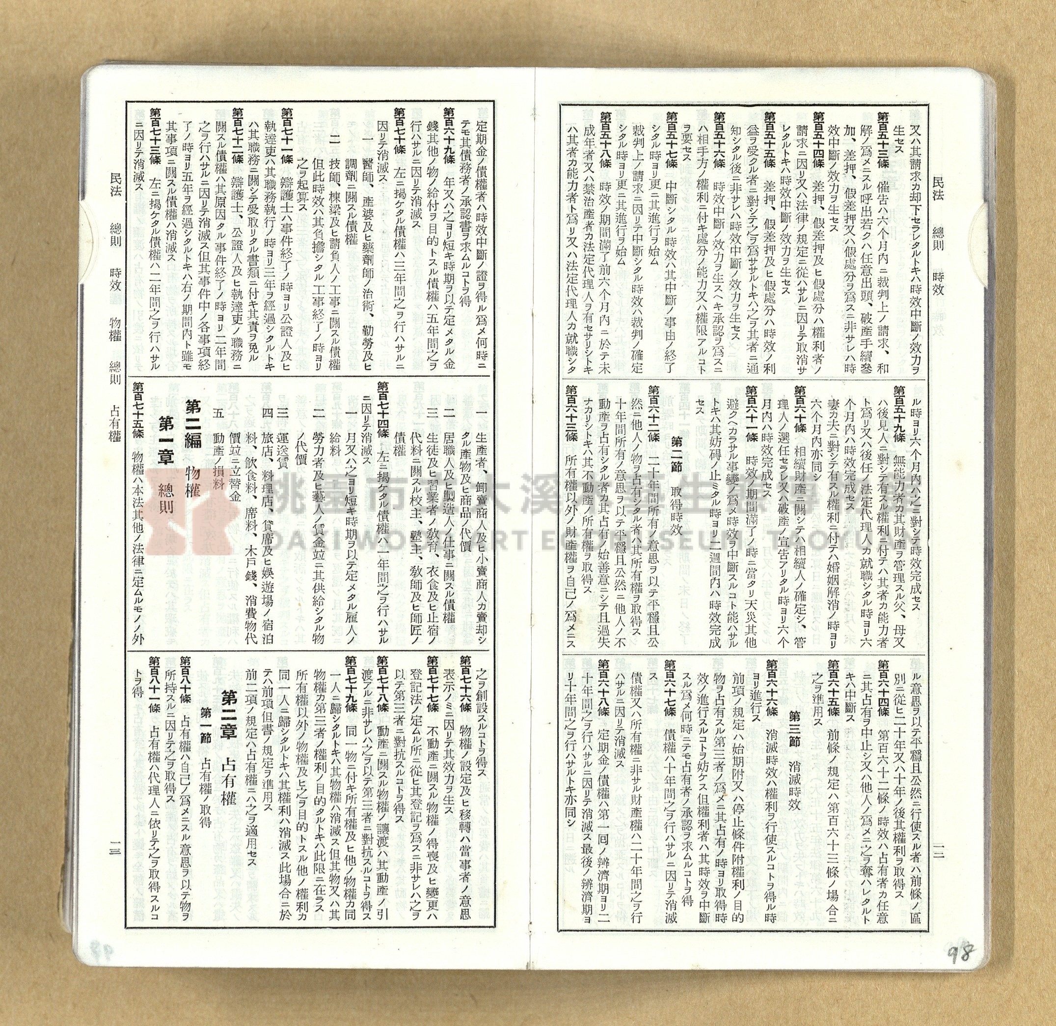 《模範六法全書》普及版主題的圖片縮圖第98張