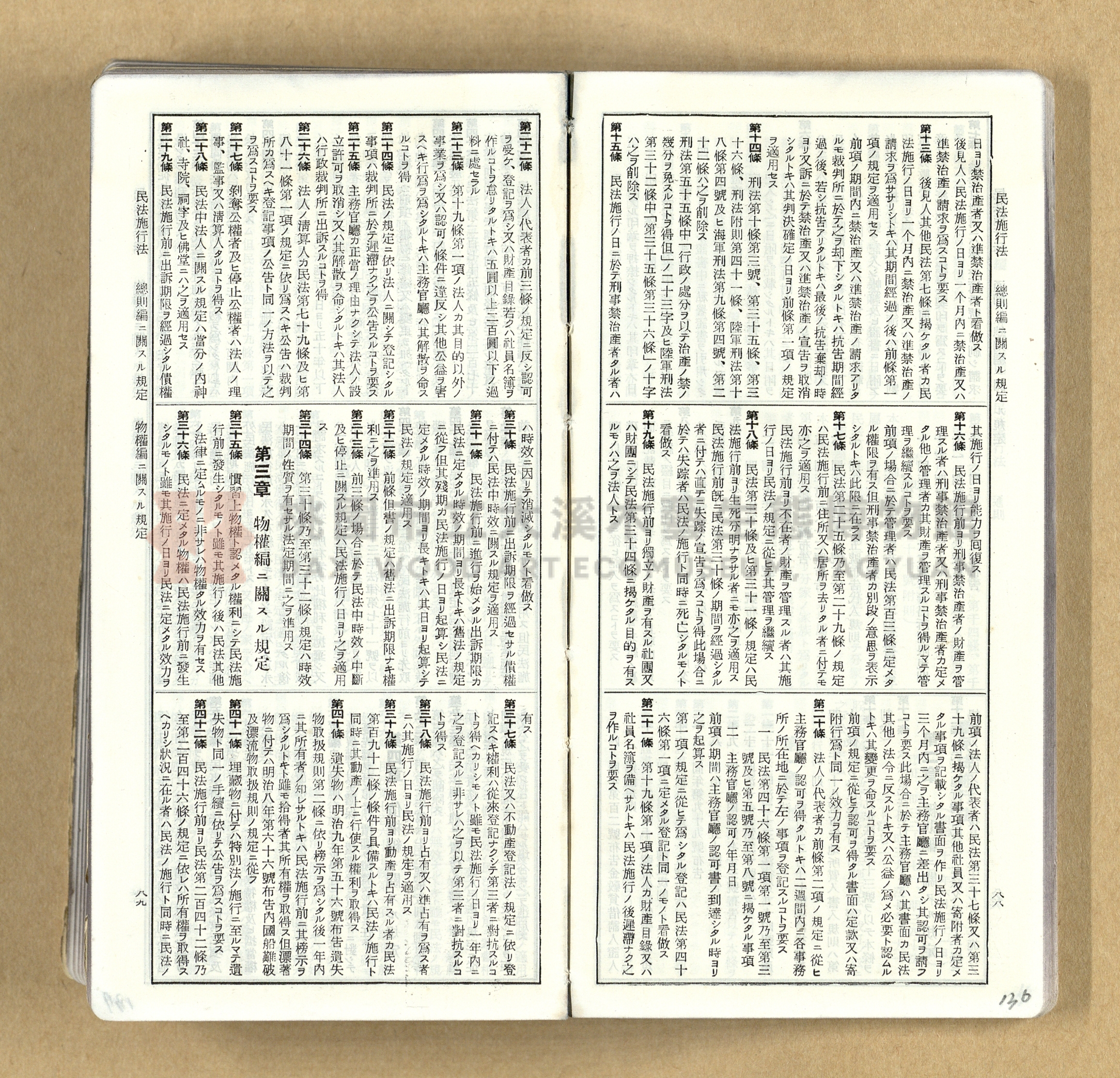 《模範六法全書》普及版主題的圖片縮圖第136張