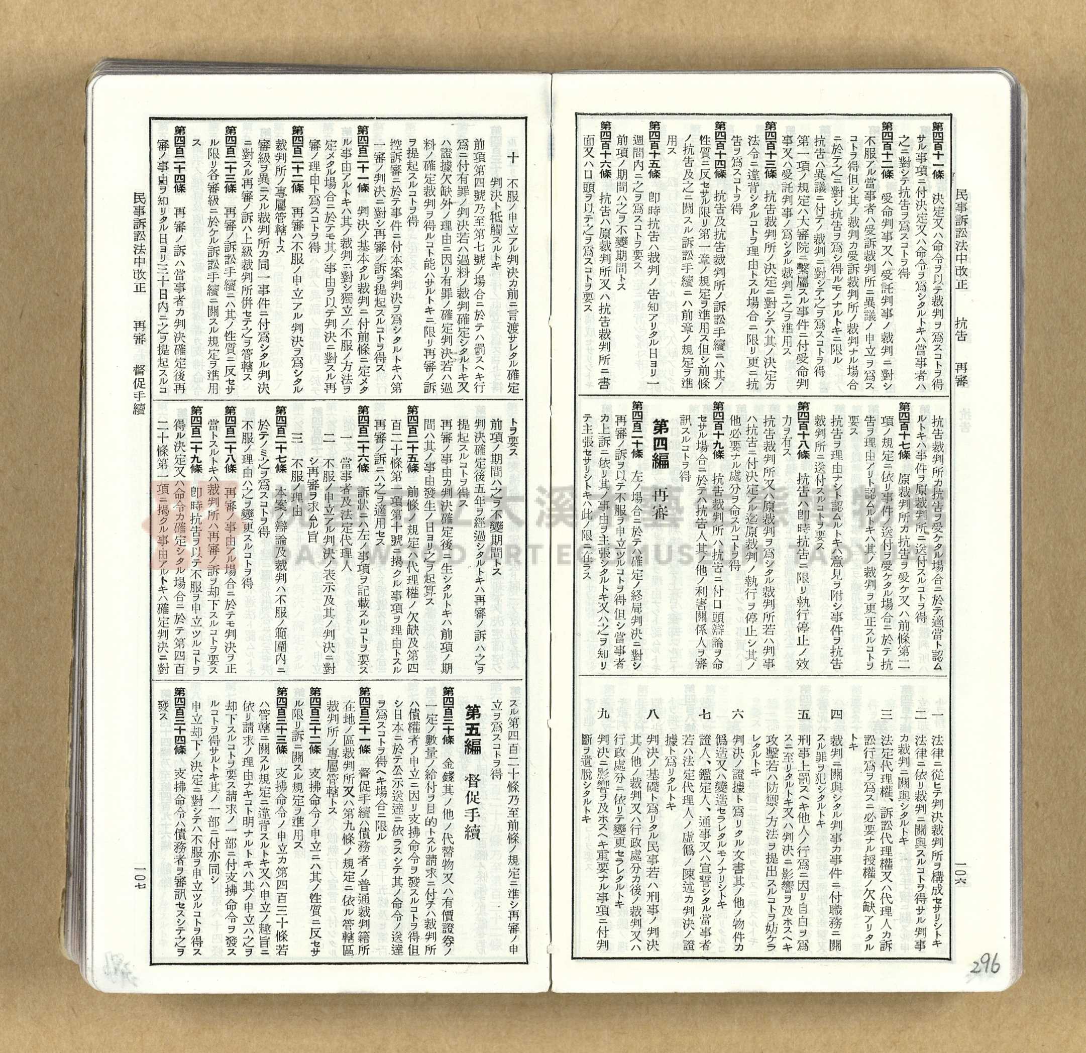 《模範六法全書》普及版主題的圖片縮圖第296張