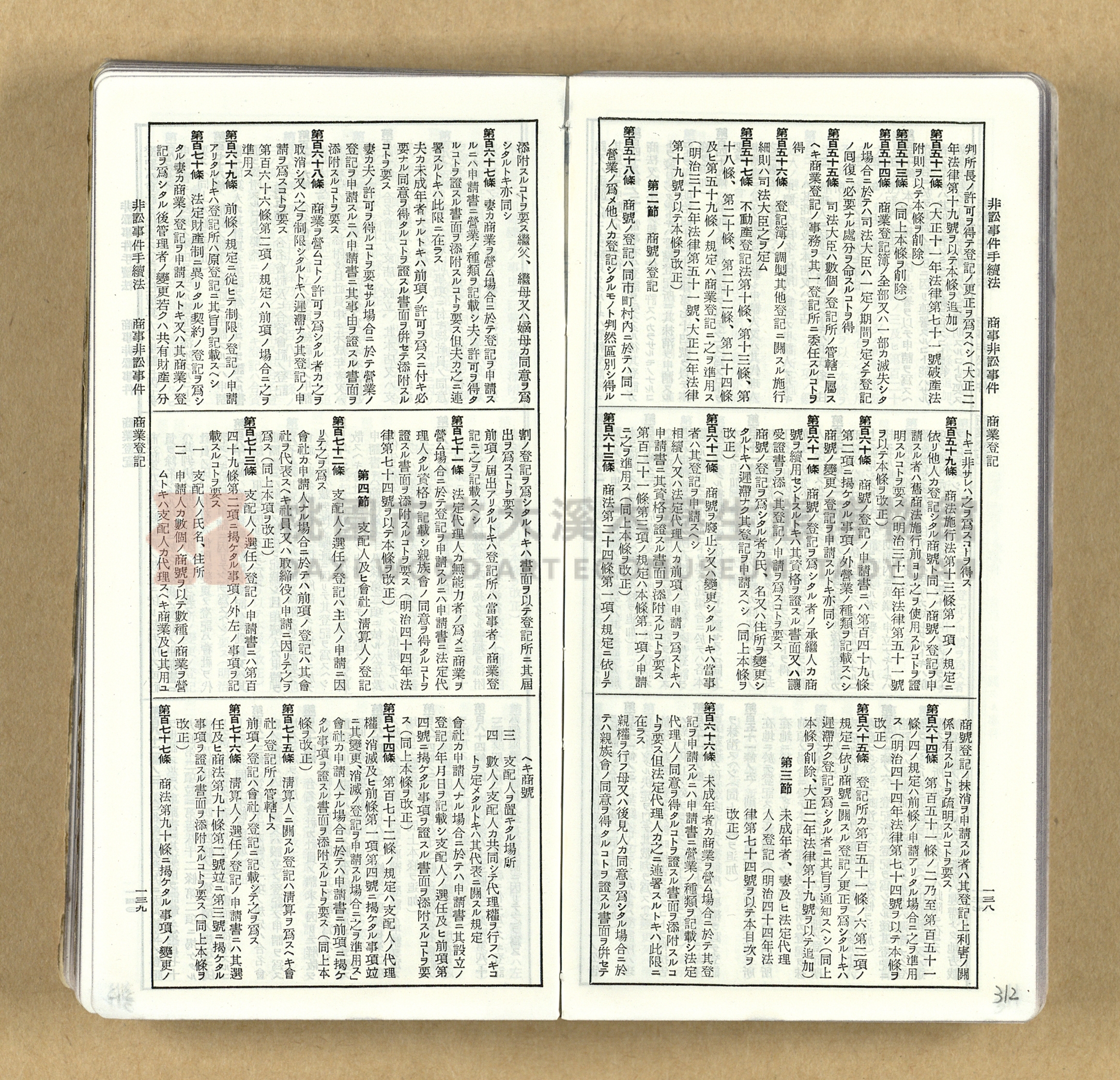 《模範六法全書》普及版主題的圖片縮圖第312張