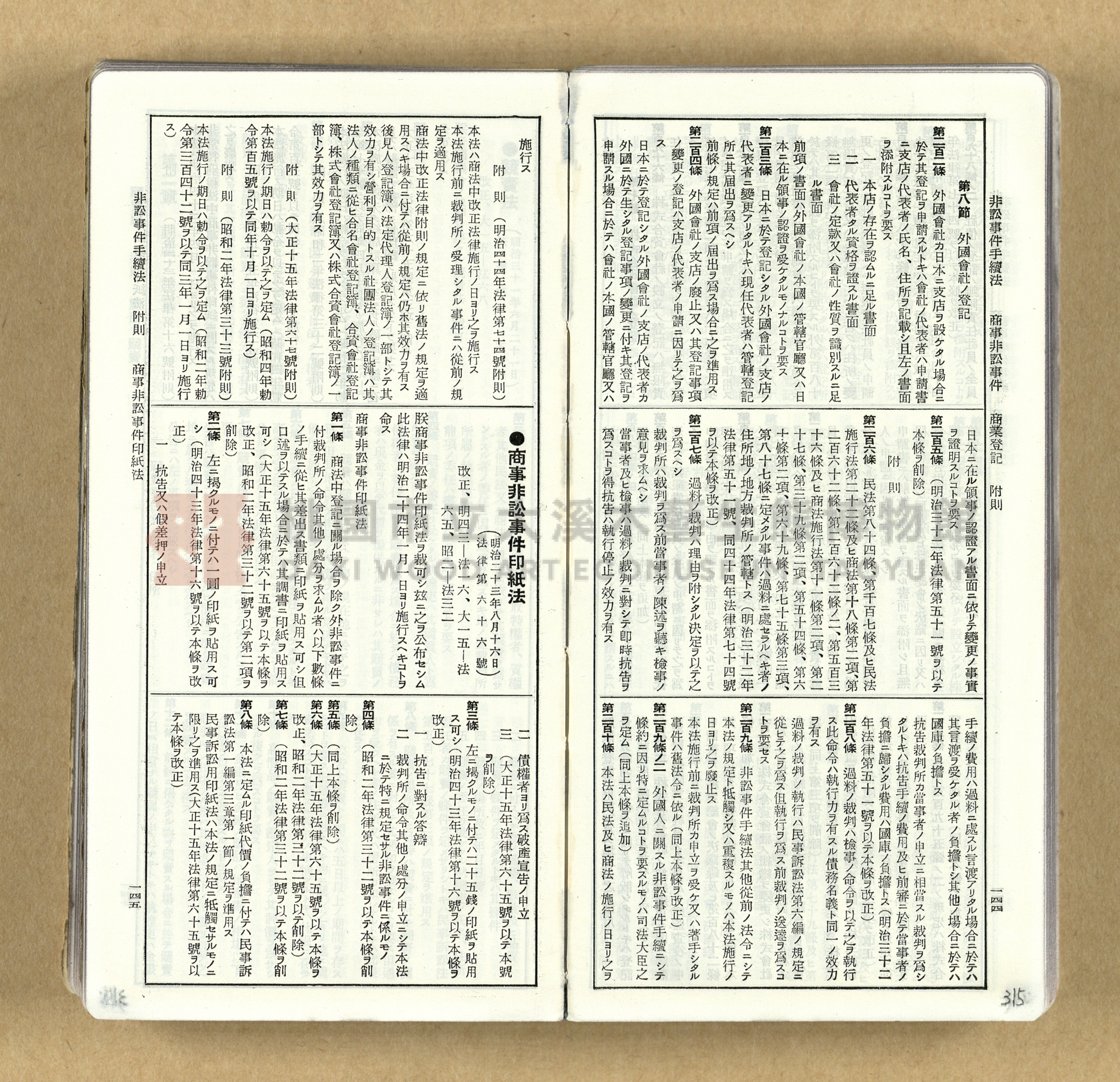 《模範六法全書》普及版主題的圖片縮圖第315張