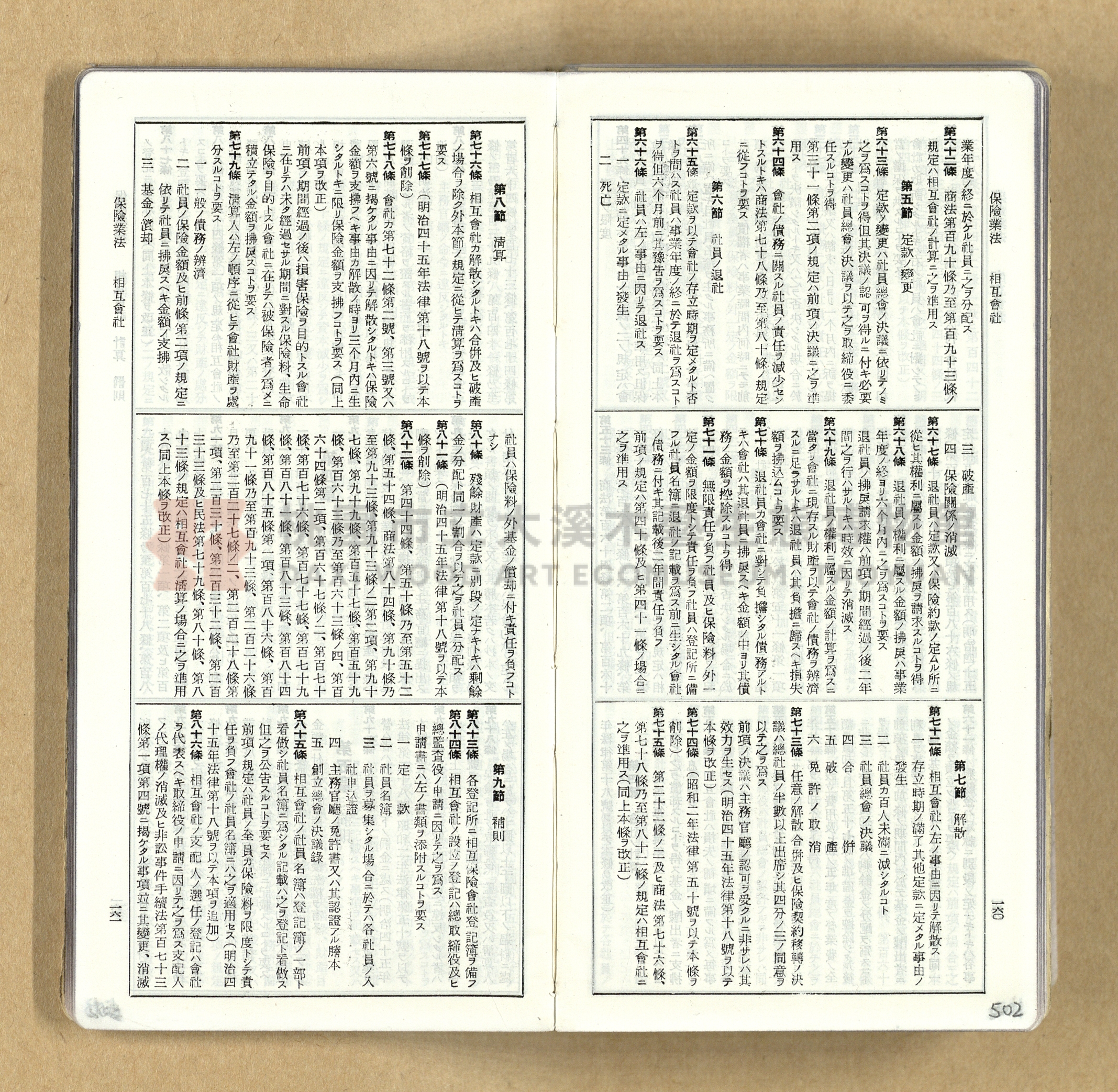 《模範六法全書》普及版主題的圖片縮圖第503張