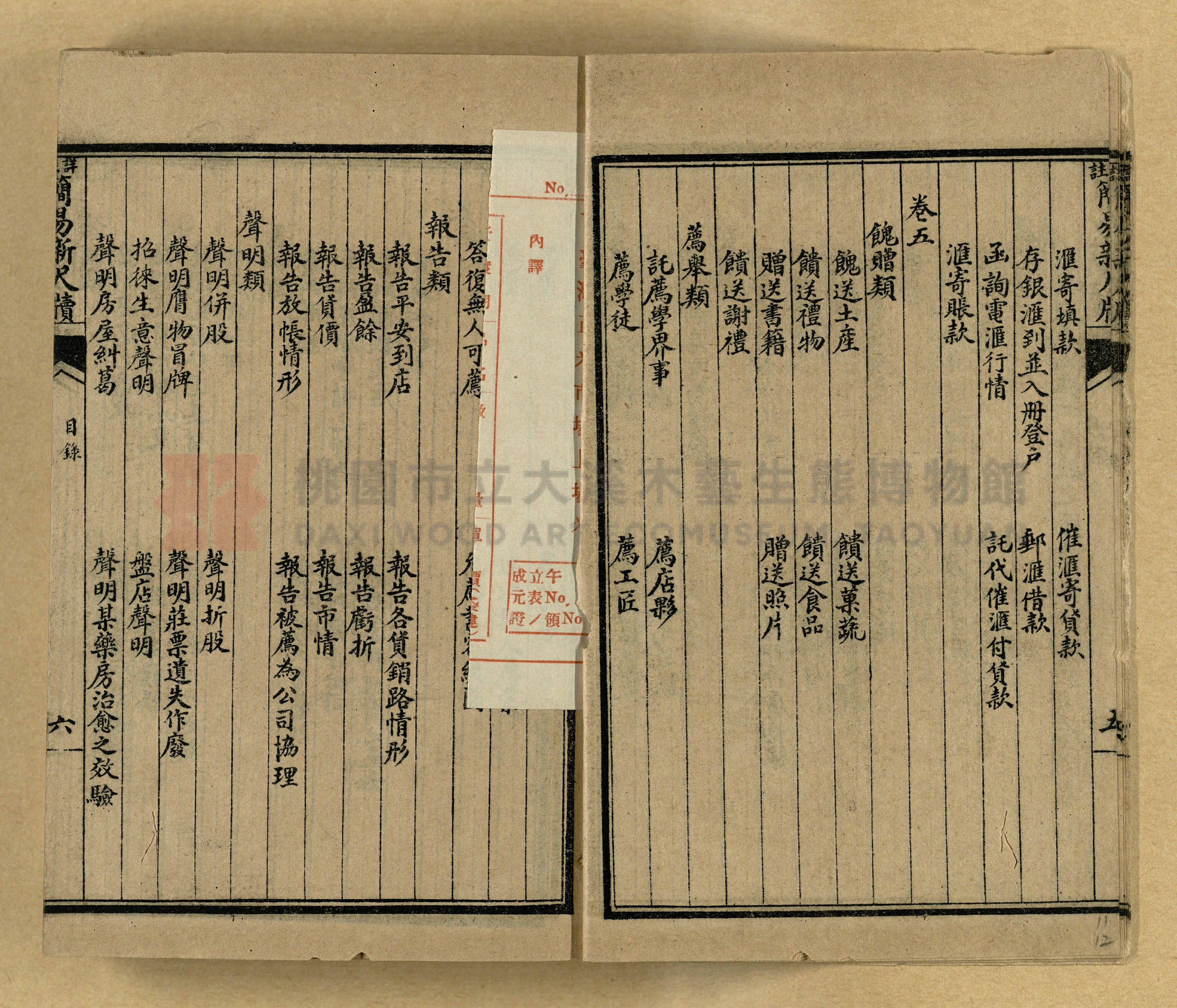 《分類詳註簡易新尺牘》第一冊主題的圖片縮圖第11張