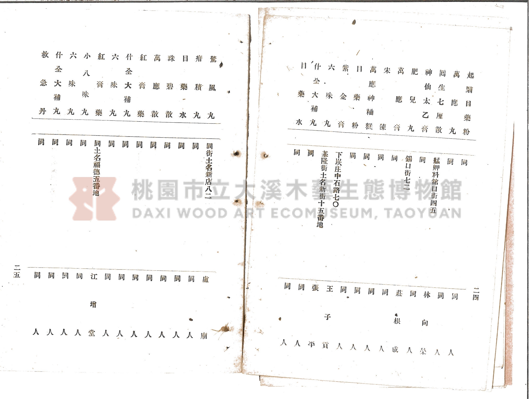 《臺北本島製造輸入賣藥目錄》主題的圖片縮圖第15張