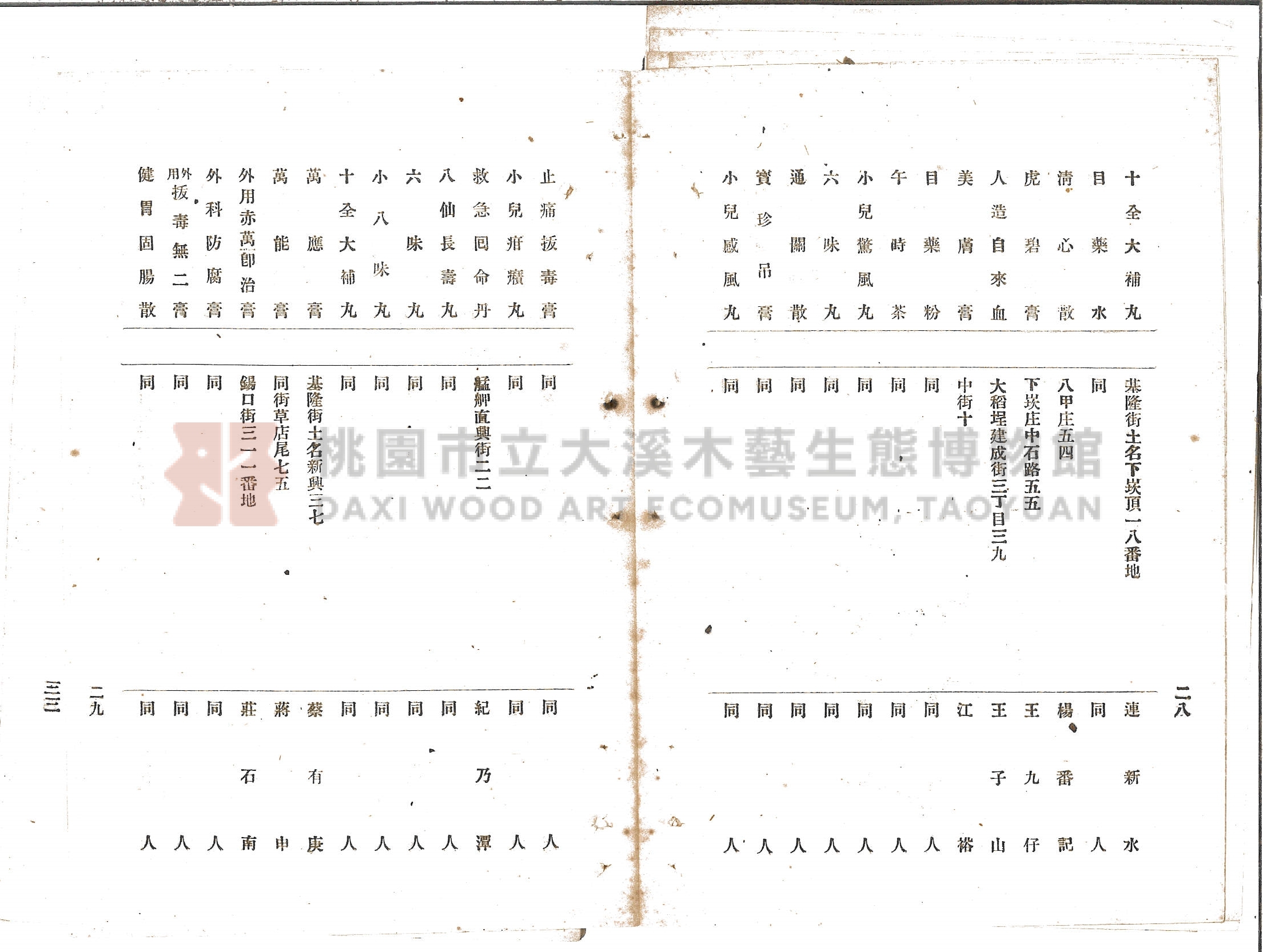 《臺北本島製造輸入賣藥目錄》主題的圖片縮圖第17張