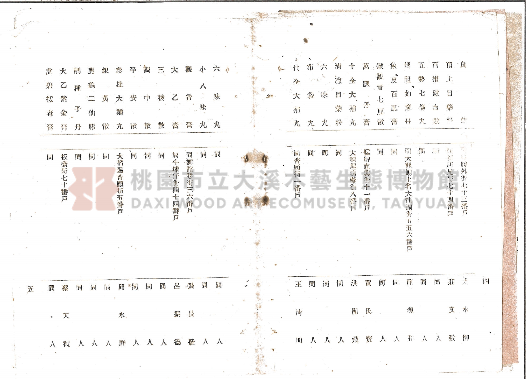 《臺北本島製造輸入賣藥目錄》主題的圖片縮圖第6張