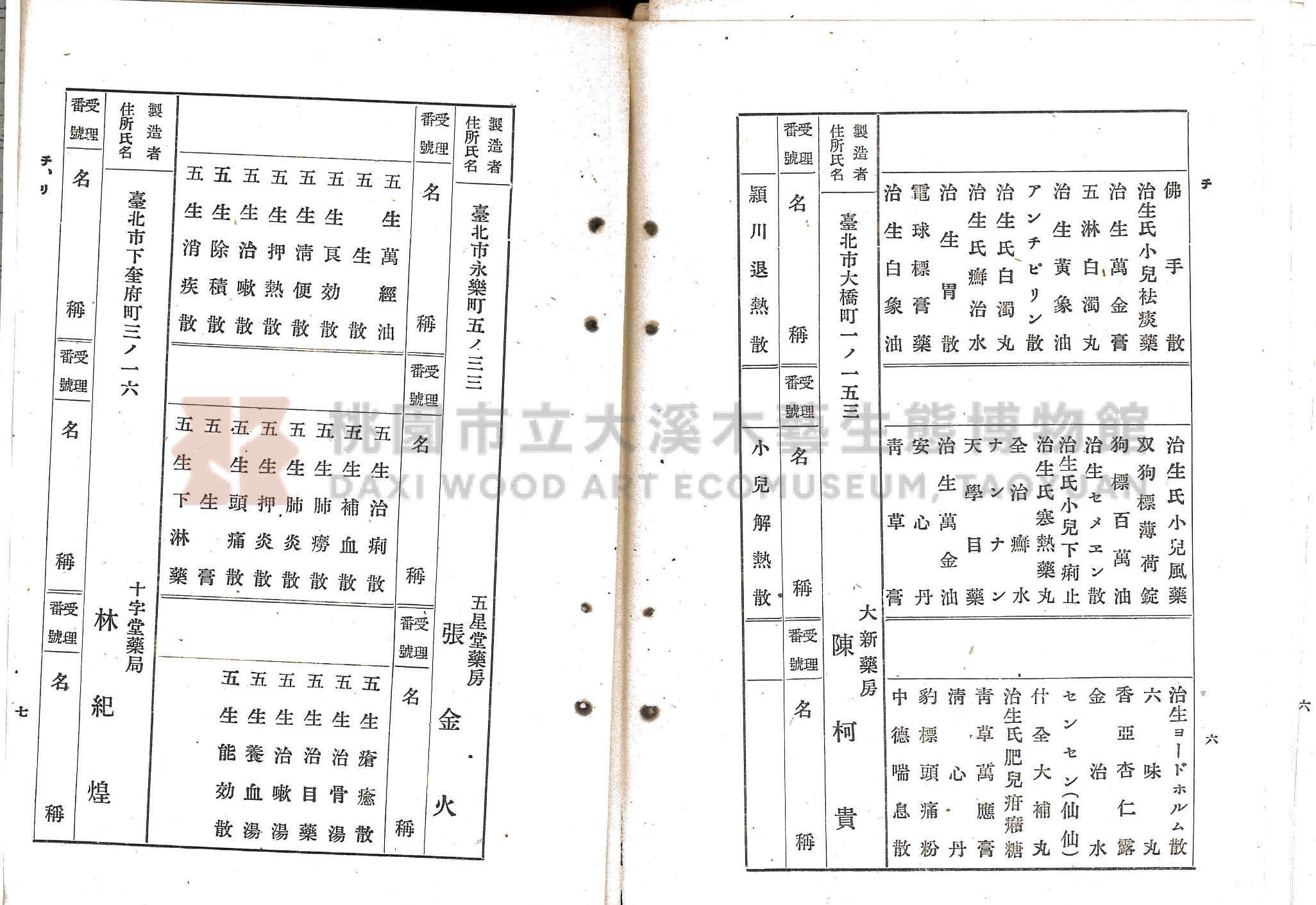 臺北市藥業組合《移入製造賣藥、賣藥類似品目錄》主題的圖片縮圖第66張